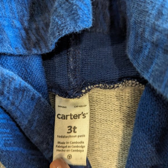Carter's 2 Piece Set Hoodie and Joggers Size 3T 💙 - Picture 3 of 7